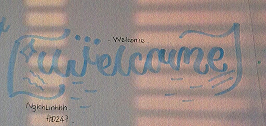 Welcome Calli Calli/Hand/Mono:Welcome N/L:Welcome to my world câu hỏi 5284476 ...