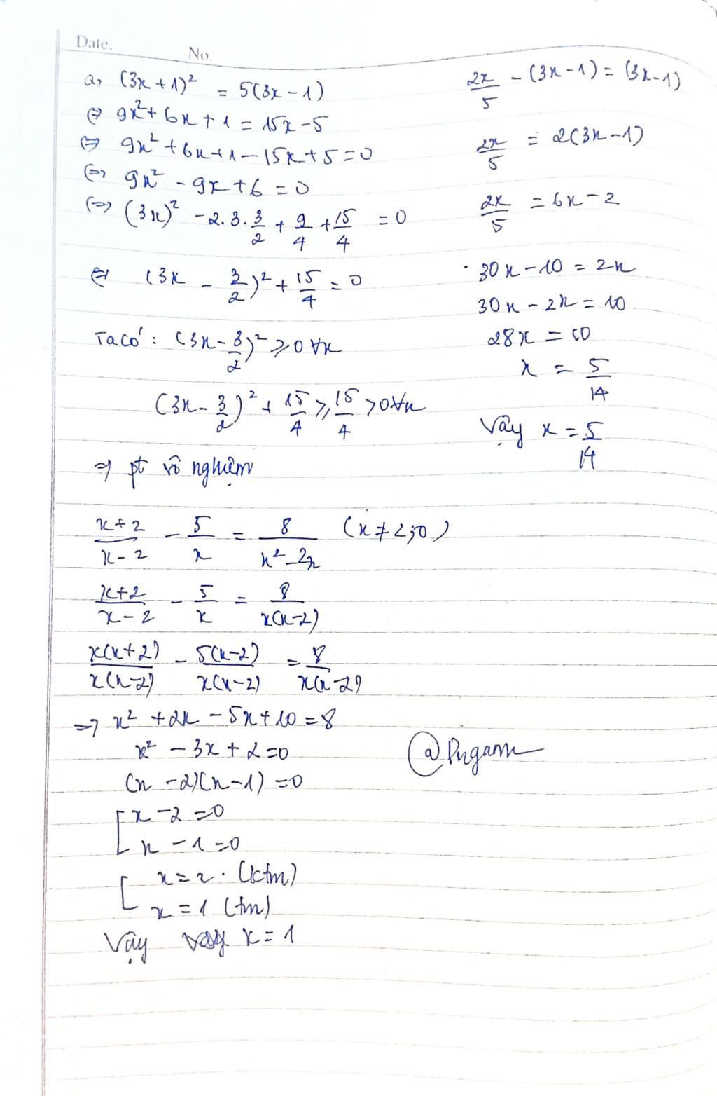 A 3x 1 2 5 3x 1 B dfrac 2x 5 3x 1 3x 1 C a-3x-1-2-5-3x-1-b-dfrac-2x-5-3x-1-3x-1-c