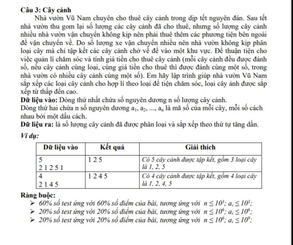 ngôn ngữ c++ hàm bits/stdc++.h nha mn loại cây mà chỉ tập kết các cây ...
