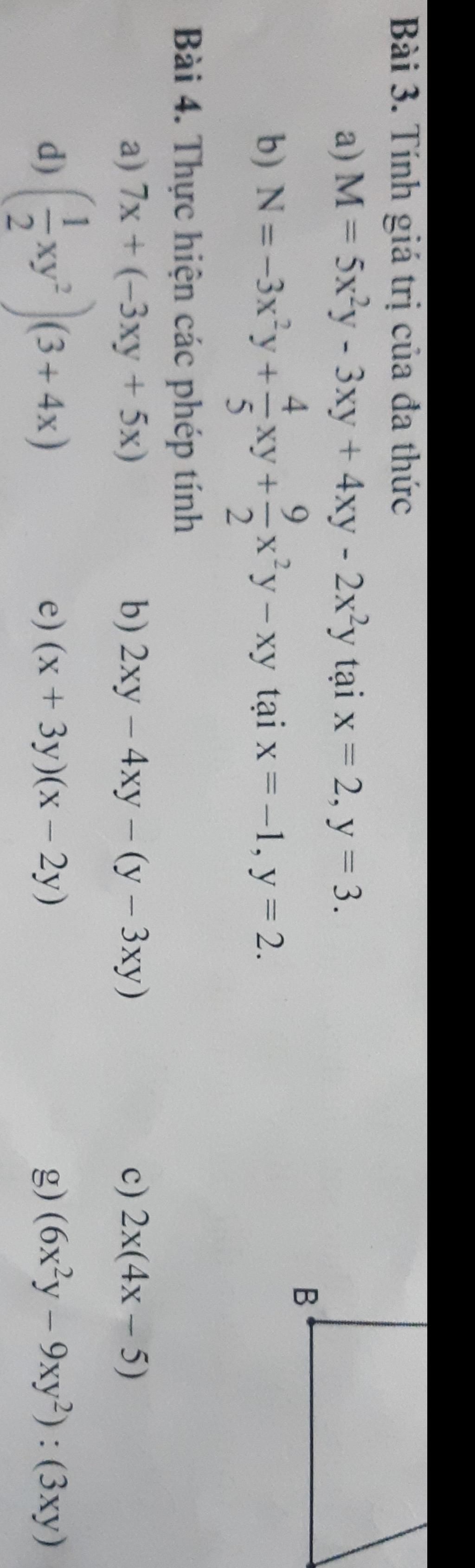 B i 3 T nh Gi Tr C a a Th c A M 5x y 3xy 4xy 2x y T i X 2 b-i-3-t-nh-gi-tr-c-a-a-th-c-a-m-5x-y-3xy-4xy-2x-y-t-i-x-2