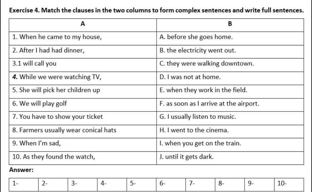 Column Sentence Giúp mình với mình sẽ cho câu trả lời hay nhất + 5*