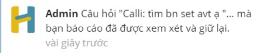 Gothic: không liên quan báo cáo mod không xóa ?H Admin Câu hỏi 