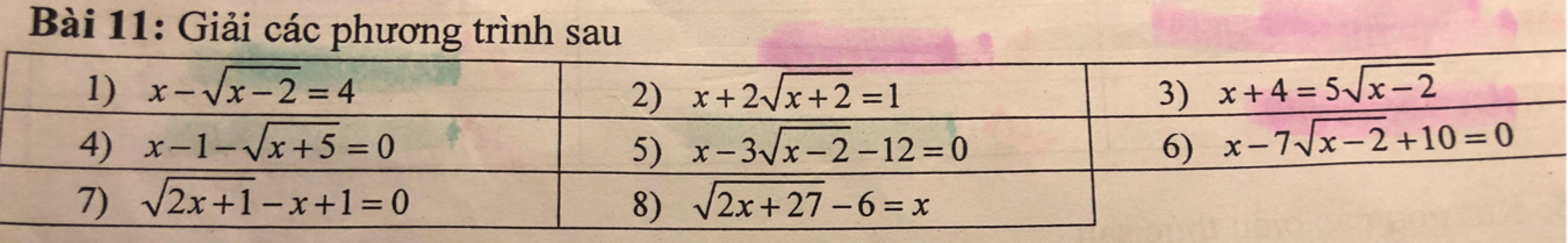 B i 11 Gi i C c Ph ng Tr nh Sau 1 X x 2 4 4 X 1 x 5 0 7 2x 1 b-i-11-gi-i-c-c-ph-ng-tr-nh-sau-1-x-x-2-4-4-x-1-x-5-0-7-2x-1